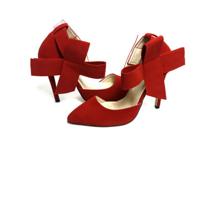 Red Bow Heels