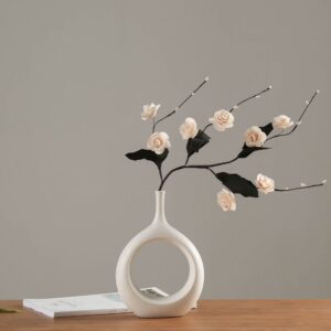 White vase
